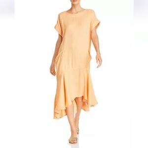 Free People Peach Maxi Dress